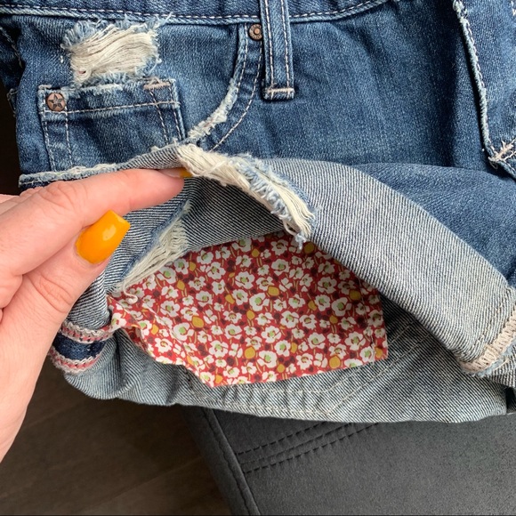 Adorable denim short overalls - Picture 5 of 5